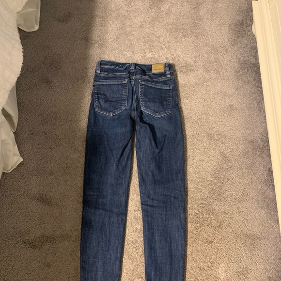 00 short AEO blue jeans - Picture 2 of 4